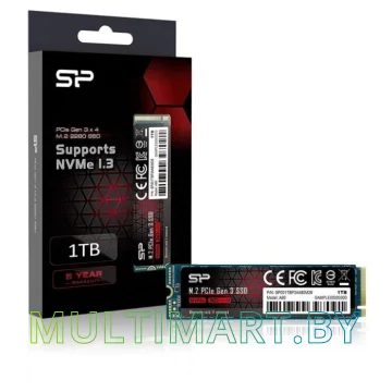 SSD диск Silicon-Power P34A80 1TB (SP001TBP34A80M28) картинка 2